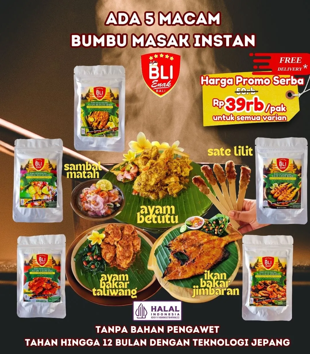 5 macam bumbu oleh oleh bli enak bali