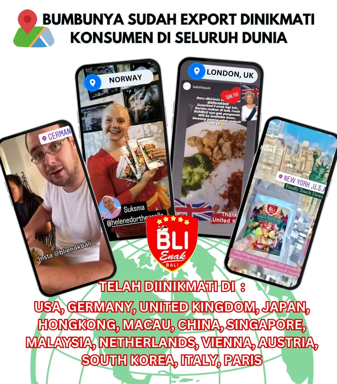 bumbu bli enak bali dinikmati di seluruh dunia