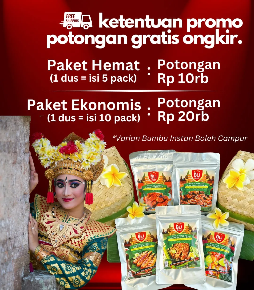 promo ongkir bli enak bali