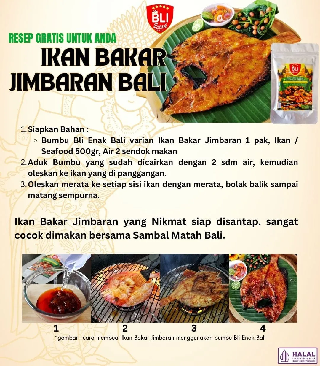 resep ikan bakar jimbaran bali